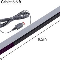 Aokin Sensor Bar for Wii, Replacement Wired Infrared Ray Sensor Bar for Nintendo Wii and Wii U Console, includes Clear Stand - Image 8