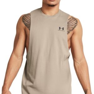 Under Armour Men's Sportstyle Left Chest Cut-Off T-Shirt