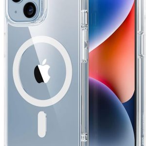 ESR for iPhone 14/iPhone 13 Case, Compatible with MagSafe, Classic Hybrid Magnetic Mobile Phone Case iPhone 14/13 Case, Military Standard, Drop Protection, Clear