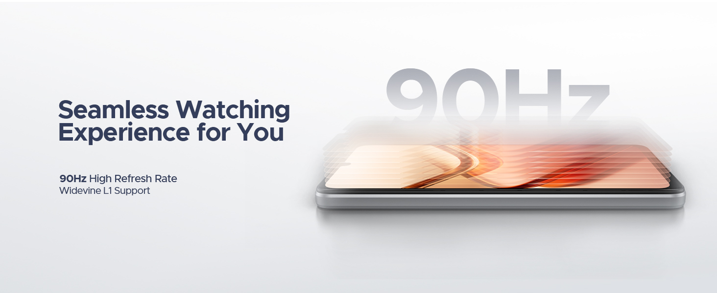 DOOGEE Note58 Android 16 Phone Unlocked Phone 32GB+128GB, 6.75HD+ 90Hz  6250mAh Battery smartphone