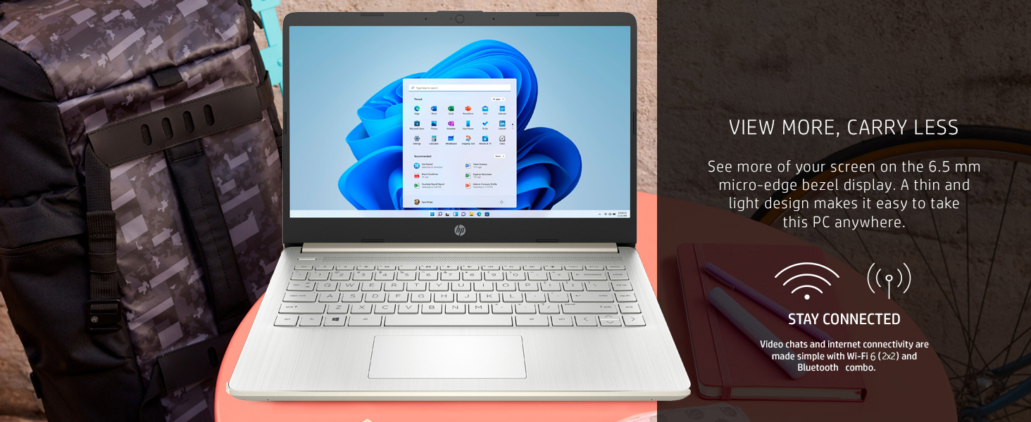 HP 14 inch Touchscreen Laptop