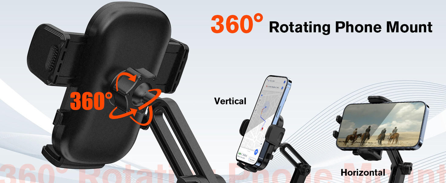 Phone Mount for Car Cup Holder 3-1