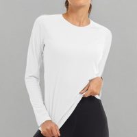 MAGCOMSEN Women's Long Sleeve Shirts UPF 50+ Sun Protection Shirts for Hiking Fishing Workout Rash Guard - Image 6