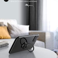 Lamicall Cell Phone Ring Holder Stand - Phone Finger Gip Kickstand, 360° Rotation Polished Metal Grip for Magnetic Car Mount, Compatible with iPhone 16/15/14 Pro Max, Android Smartphone Accessories - Image 2