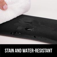 GORILLA GRIP Silky Gel Memory Foam Wrist Rest for Computer Keyboard, Mouse, Ergonomic Design for Typing Pain Relief, Desk Pads Support Hand and Arm, Mousepad Rests, Stain Resistant, 2 Piece Pad, Black - Image 9