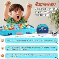 Whack Game Mole for Toddlers, Toys for 3-12 Year Old Boys and Girls, Pounding Game for Kids,Gifts for 3 4 5 6+ Year Old Boys, Interactive Educational Toy with Sound and Light,PK Mode with 2 Hammers - Image 3