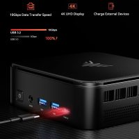 KAMRUI Mini PC, E3B 32GB RAM 512GB SSD Mini Gaming Computers AMD Ryzen 5 7430U Micro Desktop Computer (Max 4.3GHz,6C/12T, Beat 5650U), Small PC Support WiFi 6, BT5.2, Triple Display for Office Home - Image 8