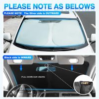 KUST Windshield Sun Shade for Honda HR-V Accessories 2023-2024 2025 2026 HRV Sunshade Window Sun Visor Protector Foldable Blocks UV Rays Keep Car Cooler - Image 5
