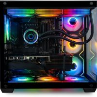Panorama XL Gaming PC (GeForce RTX 5080, 16-Core Ryzen 9 9950X3D CPU, 96GB DDR5 RAM, 4TB Gen4 NVMe SSD, Water-Cooled, WiFi 6, Windows 11 Pro) Best 2025 Prebuilt RGB Tower Desktop Computer for Gamers - Image 5