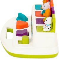 Battat – Cause – And – Effect Toy – Developmental Toy With Buttons & Colors – Color Sorting Animal Toys – For Kids, Toddlers, Babies – 18+ Months – Pop – Up Pals - Image 7