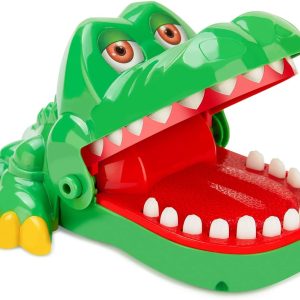 iShyan Crocodile Teeth Toys Game for Kids, Crocodile Biting Finger Dentist Games Funny Toys, 2020 Version Ages 4 and Up