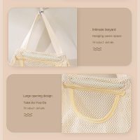 Kitchen Mesh Bag Hollow Vegetable Underwear Socks Sundries Storage Bag Durable Large Capacity Hanging Net(Beige) - Image 3