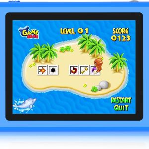 Handheld Games for Kids Preloaded 218 Retro Video Games, Portable Gaming System with 3.0" Screen Rechargeable Battery, Mini Travel Electronic Toy Birthday Gifts for Boys Girls (Blue)