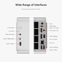 Beelink SER8 Mini PC, AMD Ryzen 7 8745HS(8C/16T, up to 4.9GHz), 32GB DDR5 RAM 1TB PCle4.0 SSD, SER8 Mini Computer Support 4K@144Hz, Tirple Display, HDMI+DP, WiFi6, BT5.2, USB4 - Image 6