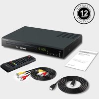 Blu Ray DVD Player,Full HD Blu-ray Disc Player CD Players with Easy Hook Up and User Friendly, 1080P Home Theater DVD Player with HDMI Output, Support HDD and USB Playback - Image 7