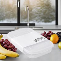 Crisper Box Refrigerator Special Transparent Polypropylene With Lid Fruit Fresh Frozen Sealed Food Box 800ml LCC536-01 - Image 3