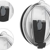 Replacement Lids Cover for 30oz Tumblers, Insulated Ice Cup & Heat Car Cup Tumblers, for Cups - Image 5