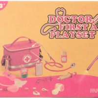 Doctor Kit for Kids Girls, 34 Pcs Kids Doctor Kit for Toddlers 3-5 with Medical Storage Bag & Real Stethoscope, Pretend Play Set for Boys Girls Fun Role Playing Game - Image 7