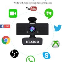 NexiGo N60 1080P Webcam with Microphone, Adjustable FOV, Zoom, Software Control & Privacy Cover, USB HD Computer Web Camera, Plug and Play, for Zoom/Skype/Teams, Conferencing and Video Calling - Image 8