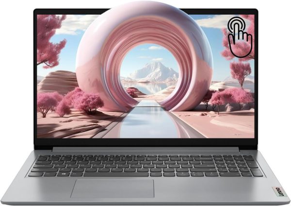 Lenovo 2024 IdeaPad 1 Gen 7 Laptop, 15.6" FHD Touchscreen, Intel Core i3-1215U, 16GB RAM, 512GB SSD, SD Card Reader, HDMI, Webcam, Wi-Fi 6, Windows 11 Home, Grey