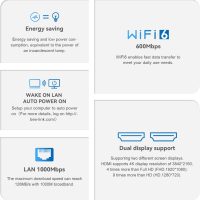 Beelink Mini S12 Pro Mini PC, Intel 12th Gen N100 (4C/4T, up to 3.4GHz), 16GB DDR4, 500GB SSD, Desktop Computer Support Dual HDMI 4K@60Hz, WiFi 6, BT5.2, NAS, Low Power - Image 8