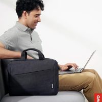 Lenovo Laptop Carrying Case T210, 15.6-Inch Laptop and Tablet, Sleek Design, Durable and Water-Repellent Fabric, Business or School, GX41L83769 Casual Toploader - Eco Black - Image 8