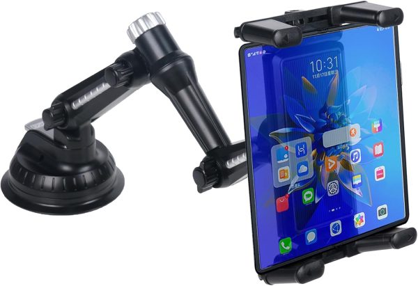 5 in 1 car Phone Holder, car Dashboard Windshield Phone Mount, Suitable for iPhone15 14 iPhone13 promax, Samsung Z Fold 7 6 5, All Smartphones