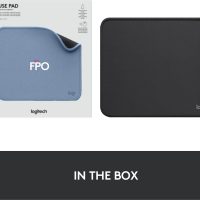 Logitech Mouse Pad - Studio Series, Computer Mouse Mat with Anti-Slip Rubber Base, Easy Gliding, Spill-Resistant Surface, Durable Materials, Portable, in a Fresh Modern Design, Graphite - Image 8