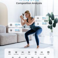 RENPHO Smart Scale for Body Weight, Digital Bathroom Scale BMI Weighing Bluetooth Body Fat Scale, Body Composition Monitor Health Analyzer with Smartphone App, 400 lbs - Elis 1 - Image 3