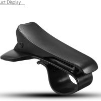 Car Phone Mount - Universal HUD Design Smart Phone Holder 6.5 Inch Universal Clip On Car HUD GPS Dashboard Mount Cell Phone Holder Non-Slip Durable Stand for Safe Driving - Image 6