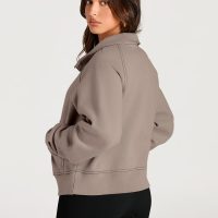 AUTOMET Womens Sweatshirts Half Zip Cropped Pullover Fleece Quarter Zipper Hoodies 2025 Fall Fashion Outfits Clothes - Image 5