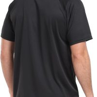 1/5 Pack Running Shirts Men Sport Tops Dry Fit Gym Wicking Athletic T Shirts Breathable Cool Workout Shirts - Image 2