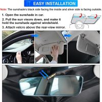 KUST Windshield Sun Shade for Honda HR-V Accessories 2023-2024 2025 2026 HRV Sunshade Window Sun Visor Protector Foldable Blocks UV Rays Keep Car Cooler - Image 6