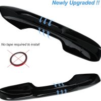 CKE Compatible with Honda Civic Accord CR-V HR-V 2026 2025 2024 2023 Compatible with Acura Integra 2026 2025 2024 2023 Accessories Car Exterior Door Handle Cover Trims -Glossy Black - Image 3