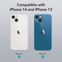 ESR for iPhone 14/iPhone 13 Case, Compatible with MagSafe, Classic Hybrid Magnetic Mobile Phone Case iPhone 14/13 Case, Military Standard, Drop Protection, Clear - Image 2
