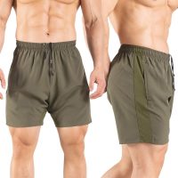 Men's 5" Running Shorts 2 Pack Quick Dry Athletic Workout Gym Shorts with Zipper Pockets - Image 3