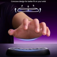Vaydeer Wrist Rest for Keyboard and Mouse, Computer Ergonomic Wrist Support Pad, Soft Memory Foam Arm Cushion for Desk, Palm Hand Office Laptop Typing - Image 5