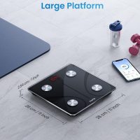 RENPHO Smart Scale for Body Weight, Digital Bathroom Scale BMI Weighing Bluetooth Body Fat Scale, Body Composition Monitor Health Analyzer with Smartphone App, 400 lbs - Elis 1 - Image 7