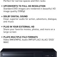 Panasonic DMP-BD90P-K Blu-ray DVD Player with Full HD and Dolby Digital Sound (Black, Renewed) - Image 4