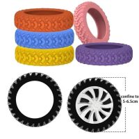Luggage Wheel Protection Cover Wheel Repair Cover Trolley case Caster Silent Protection Cover Black - Image 2