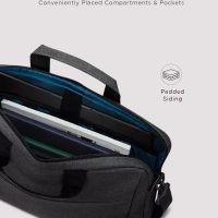 Lenovo Laptop Bag T210, Messenger Shoulder Bag for Laptop or Tablet, Sleek, Durable & Water-Repellent Fabric - Image 3