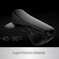 Car Phone Mount - Universal HUD Design Smart Phone Holder 6.5 Inch Universal Clip On Car HUD GPS Dashboard Mount Cell Phone Holder Non-Slip Durable Stand for Safe Driving - Image 4