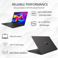 HP 15 Laptop(Include 1 Year Office 365), 16GB RAM, 1TB SSD, 15.6" FHD 1080p IPS Display, AMD Dual Core Processor, Ethernet Port RJ-45, SD Card Reader, Windows 11 Pro, WOWPC Recovery USB - Image 5