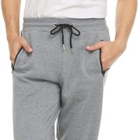 PURE CHAMP Mens 3 Pack Fleece Active Athletic Workout Jogger Sweatpants for Men with Zipper Pocket and Drawstring Size S-3XL - Image 5