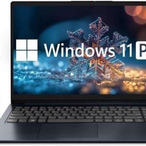 Lenovo IdeaPad 15.6" Laptop, 20GB RAM 1.6TB Storage (1TB SSD+128GB eMMC+512GB SD Card), Windows 11 Pro with 1-Year Microsoft Office 365 Included, Intel Celeron Processor, PLUSERA Earphones