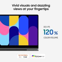 Samsung 15.6” Galaxy Book5 360 Copilot AI Laptop PC Computer, FHD AMOLED Touchscreen, 16GB / 512GB, Dolby Atmos Quad Speakers, All-Day Battery Life, NP750QHA-KA1US - Image 4