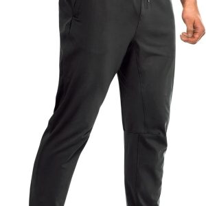Mens Sweatpants Athletic Pants Workout Track Pants Traning Pants with Zipper Pockets Joggers for Men Gym, Running