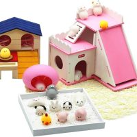 KINGYAO Squishies Squishy Toy 24pcs Party Favors for Kids Mochi Squishy Toy moji Kids Mini Kawaii squishies Mochi Stress Reliever Anxiety Toys Easter Basket Stuffers fillers with Storage Box - Image 3