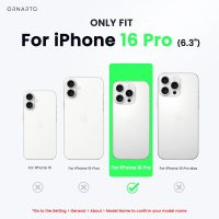 ORNARTO Compatible with iPhone 16 Pro Case 6.3", Slim Liquid Silicone 3 Layers Soft Gel Rubber Shockproof Protective Case with Anti-Scratch Microfiber Lining-Chalk Pink - Image 2