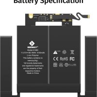 A1989 A2251 Battery, Egoway A1964 Replacement Laptop Battery for MacBook Pro 13 inch A1989 (Mid 2018 Year, 2019 Year) & A2251 (2020 Year), EMC 3214 3358 3348 (A1) - Image 2